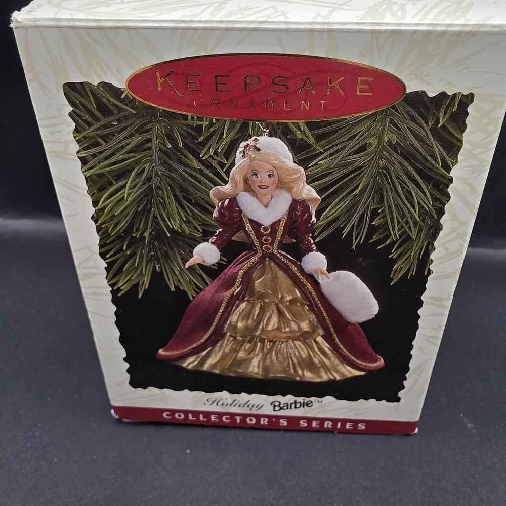 Mattel Holiday Barbie Ornament 1996 Hallmark
